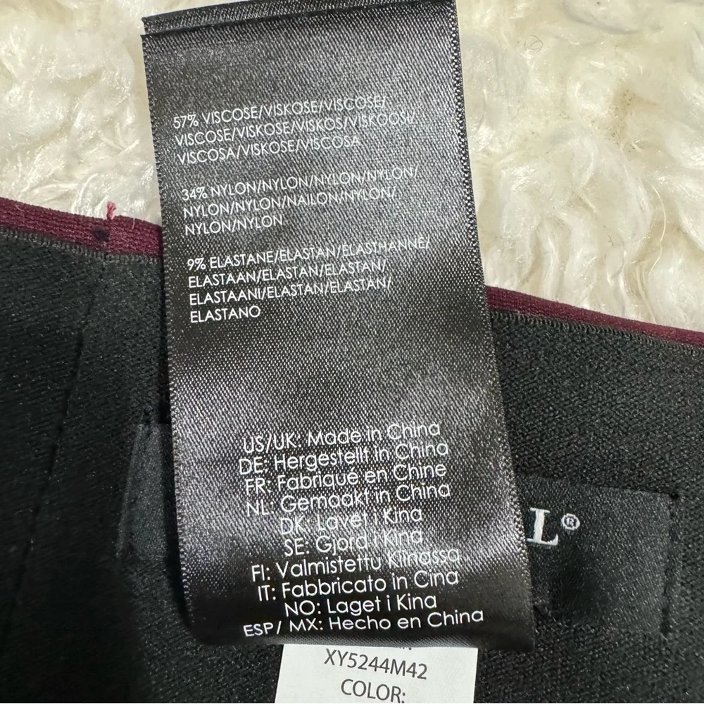 Liverpool Women's Burgundy Trousers - Picture 8 of 11